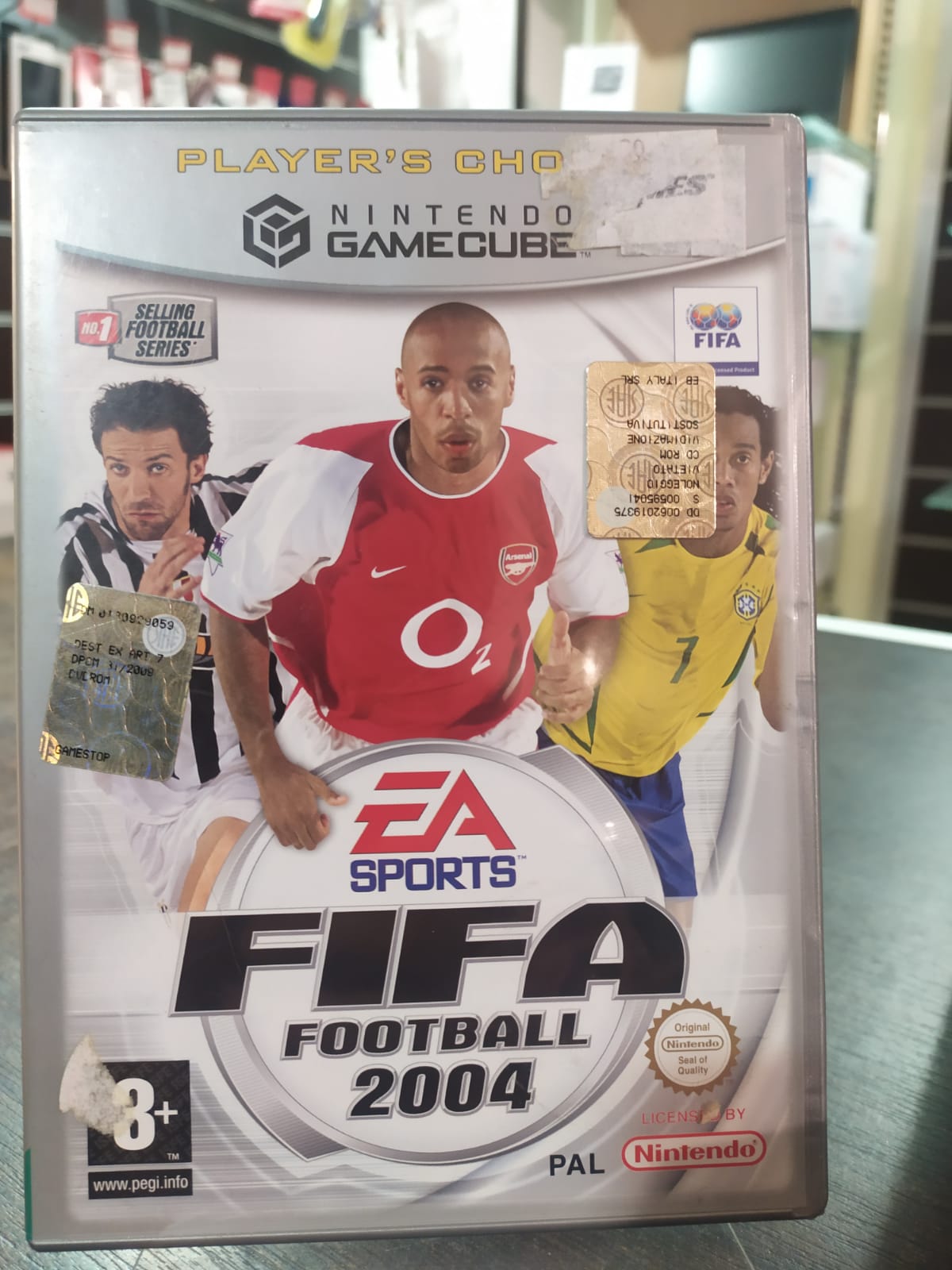 VIDEOGAME-USATO-FIFA-FOOTBALL-2004-NINTENDO-GAMECUBE-PAL-ITA